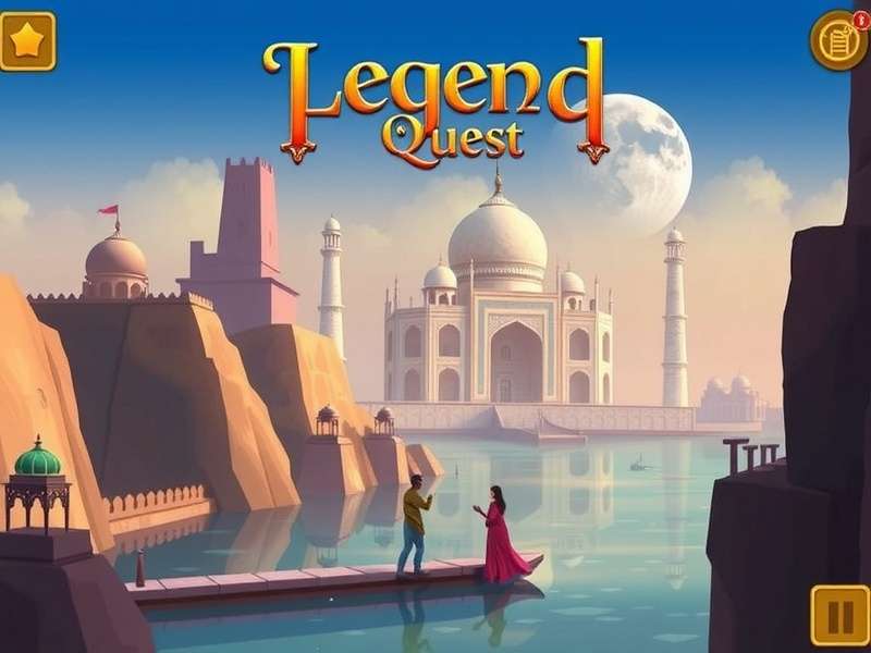 Taj Legend Quest Game Screenshot